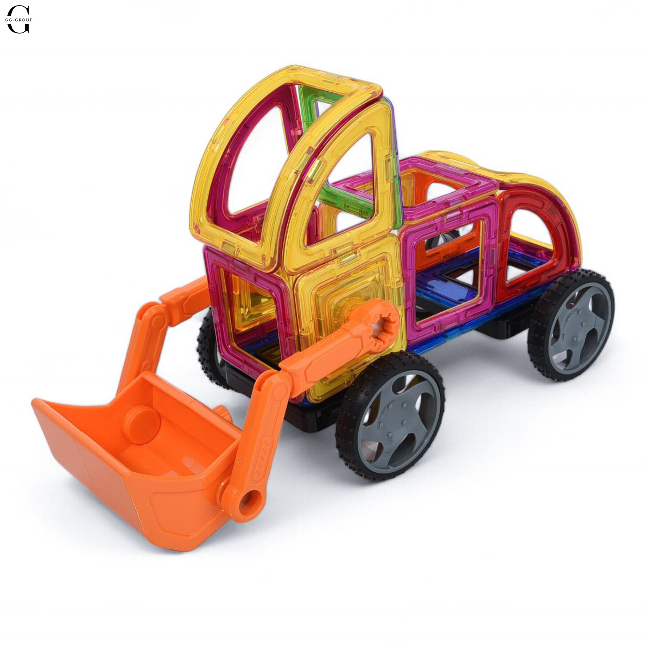 Магнітний конструктор 87 деталей будтехніка Magnit/Magical/LIMO TOY